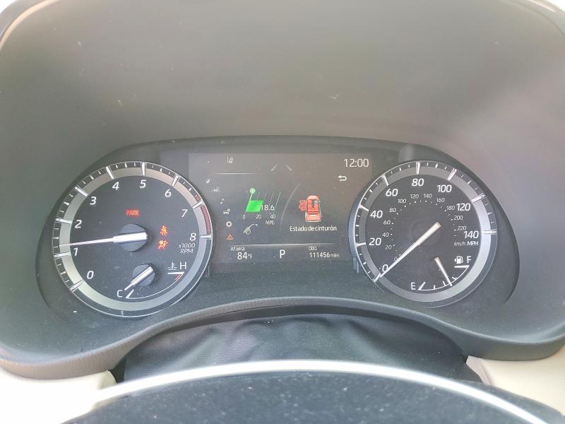 2021 Toyota Highlander VIN 5TDFZRBH1MS134820 COPART salvage auction — REAR END, Tx - Salvage Vehicle Title, sold $21,700 on 2026-07-16 (photo 9)