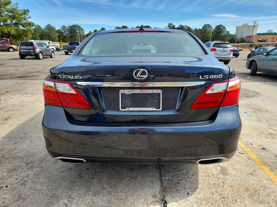 2010 Lexus Ls VIN JTHBL5EF6A5097041 COPART salvage auction — SIDE, SC - CERT OF TITLE-SALVAGE, sold $850 on 2026-07-31 (photo 6)