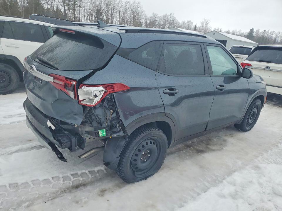 2021 Kia Seltos VIN KNDEP2AA1M7191431 COPART salvage auction — REAR END, Salvage Title, sold $5,600 on 2026-07-09 (photo 3)
