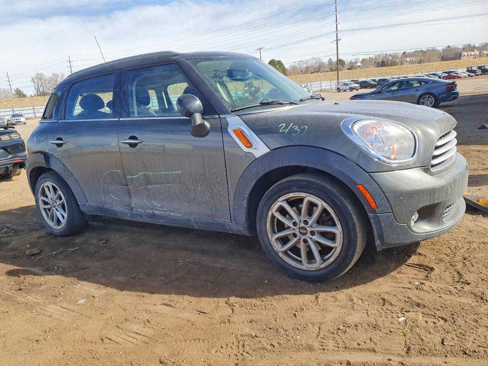 2012 Mini Cooper VIN WMWZB3C55CWM30485 COPART salvage auction — REAR END, Co - Bill Of Sale-Parts Only, sold $400 on 2026-07-20 (photo 4)