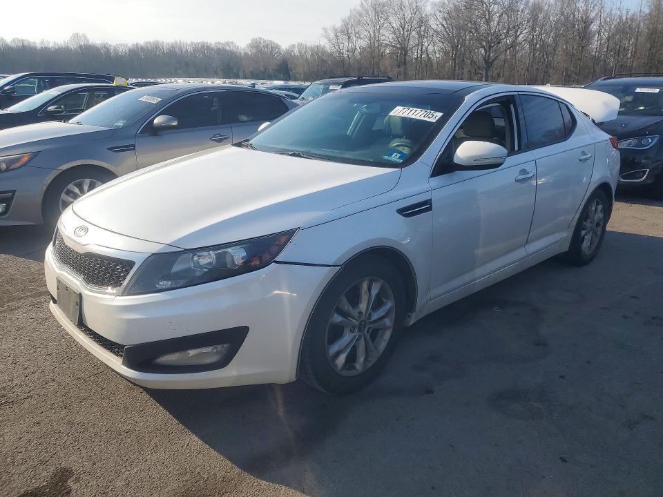 2011 Kia Optima VIN KNAGN4A77B5172113 COPART salvage auction — REAR END, Nj - Cert Of Title-Salvage, sold $875 on 2026-07-09 (photo 1)
