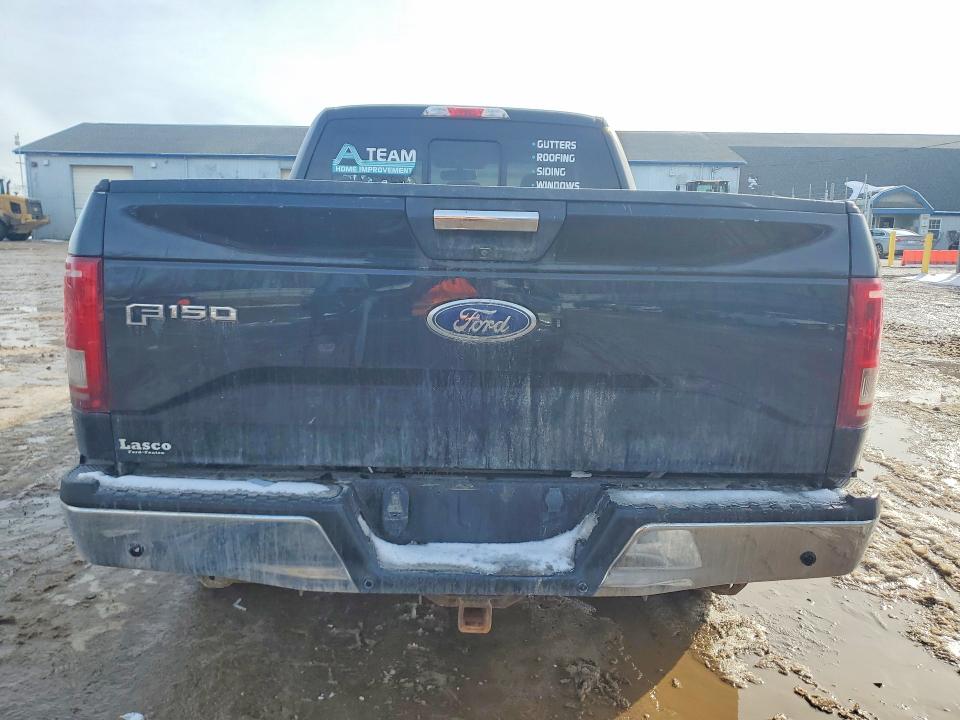 2015 Ford F-150 VIN 1FTEX1EP6FFD12648 COPART salvage auction — FRONT END, Mi - Certificate Of Title, sold $2,500 on 2026-07-06 (photo 6)