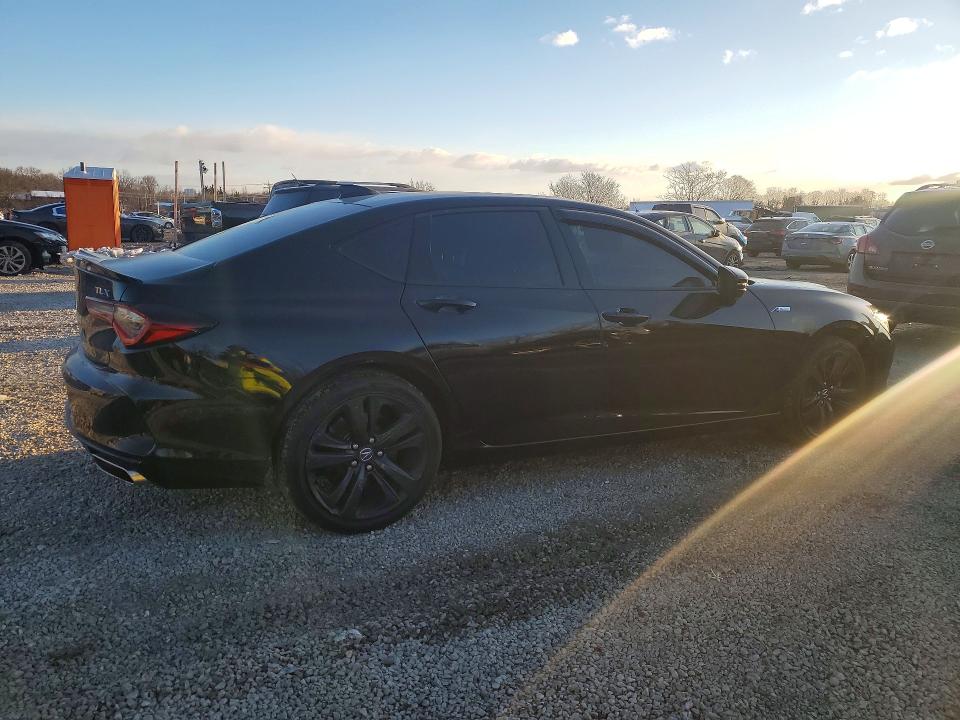 2021 Acura Tlx VIN 19UUB5F50MA008340 COPART salvage auction — MINOR DENT/SCRATCHES, Md - Cert Of Salvage > 75% Damage, sold $16,200 on 2026-07-14 (photo 3)