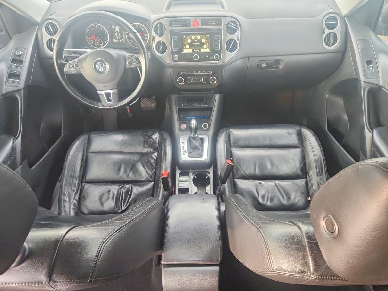 2011 Volkswagen Tiguan VIN WVGAV7AX4BW544071 COPART salvage auction — REAR END, WV - SALVAGE CERTIFICATE, sold $550 on 2026-07-24 (photo 8)