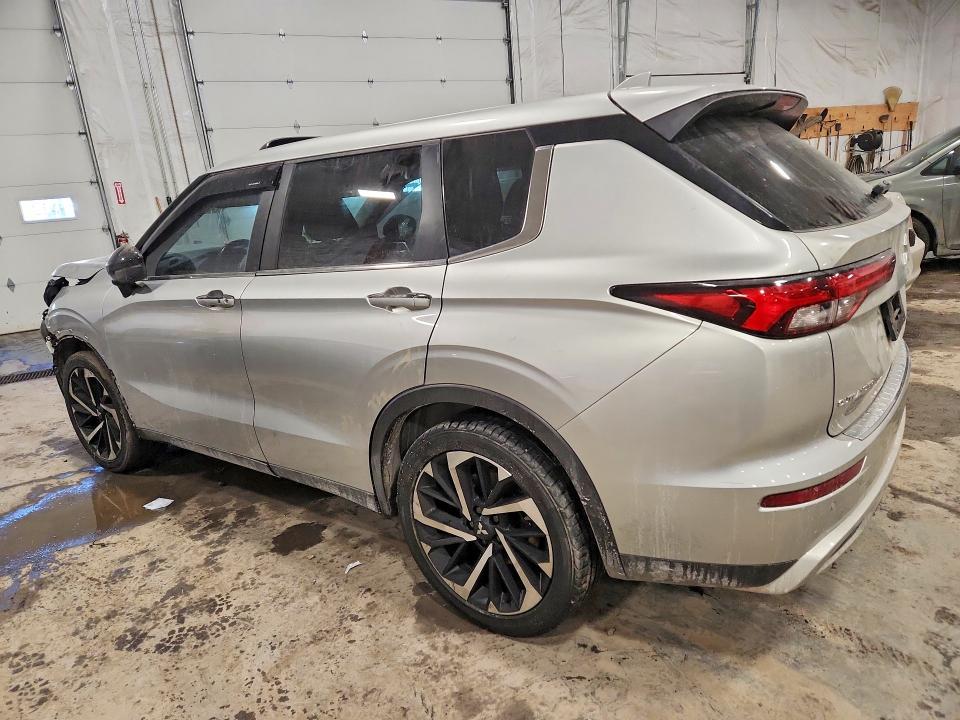 2022 Mitsubishi Outlander VIN JA4J4UA86NZ025230 COPART salvage auction — FRONT END, Wv - Salvage Certificate, sold $4,500 on 2026-07-20 (photo 2)