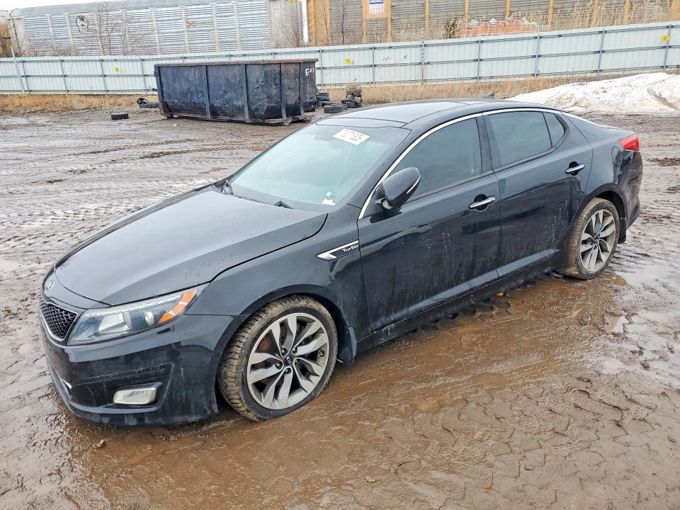 2015 Kia Optima VIN 5XXGR4A69FG384642 COPART salvage auction — MECHANICAL, Oh - Certificate Of Title, sold $925 on 2026-07-23 (photo 1)