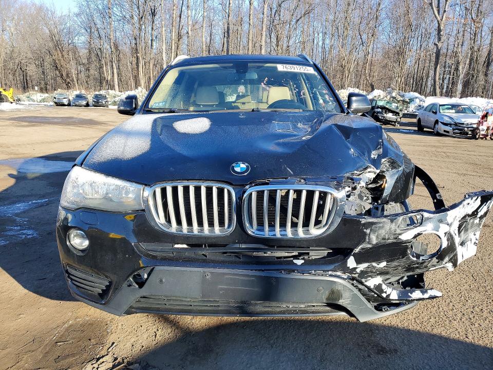 2016 BMW X3 VIN 5UXWX9C50G0D81913 COPART salvage auction — FRONT END, Ma - Certificate Of Title, sold $4,900 on 2026-07-31 (photo 5)