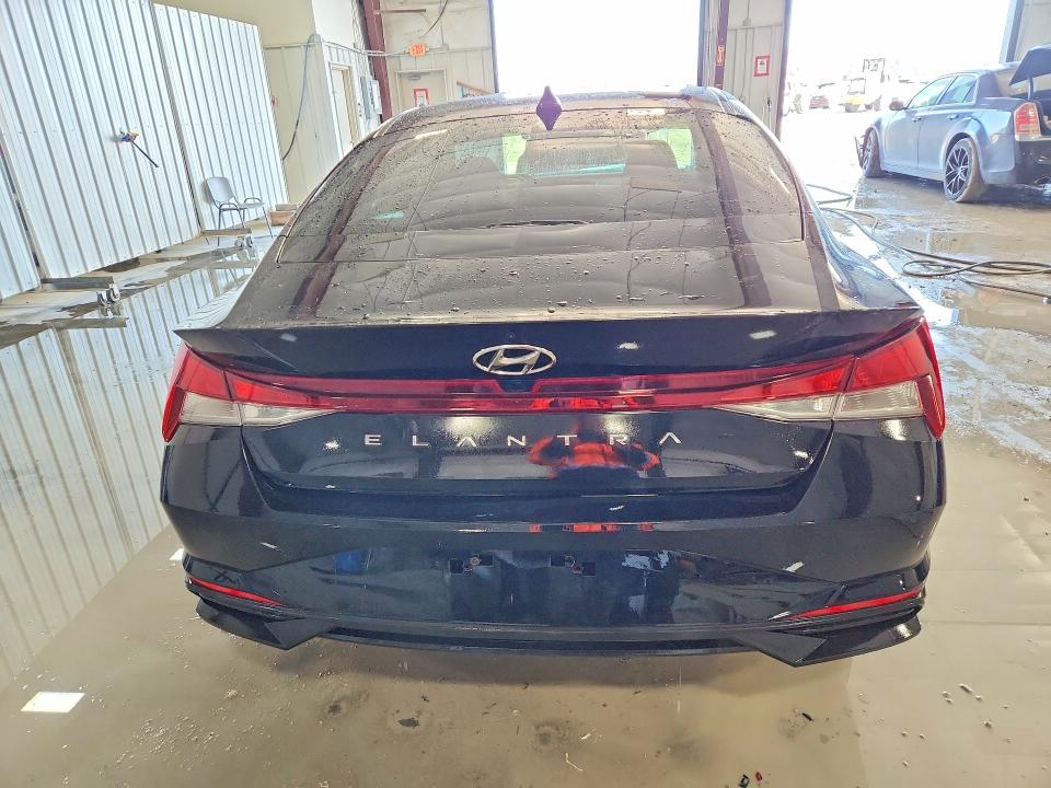 2023 Hyundai Elantra VIN KMHLS4AG3PU609043 COPART salvage auction — FRONT END, Il - Salvage Certificate, sold $4,550 on 2026-07-06 (photo 6)