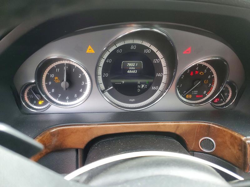 2013 Mercedes-benz VIN WDDHF5KB4DA725894 COPART salvage auction — FRONT END, Ky - Cert Of Title-Salvage, sold $975 on 2026-07-13 (photo 9)