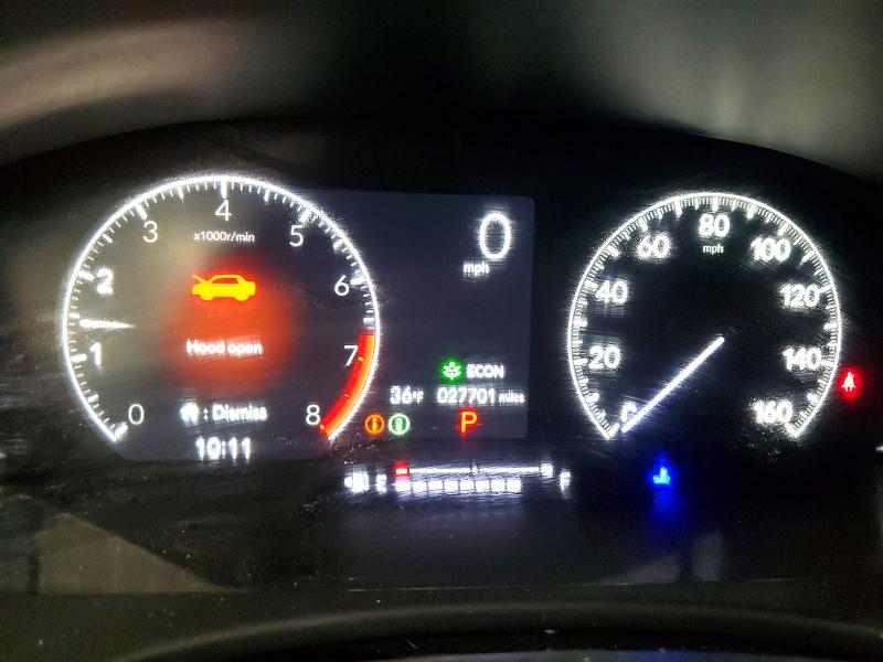 2024 Honda Civic VIN 2HGFE2F54RH576002 COPART salvage auction — SIDE, IL - SALVAGE CERTIFICATE, sold $9,000 on 2026-07-09 (photo 9)