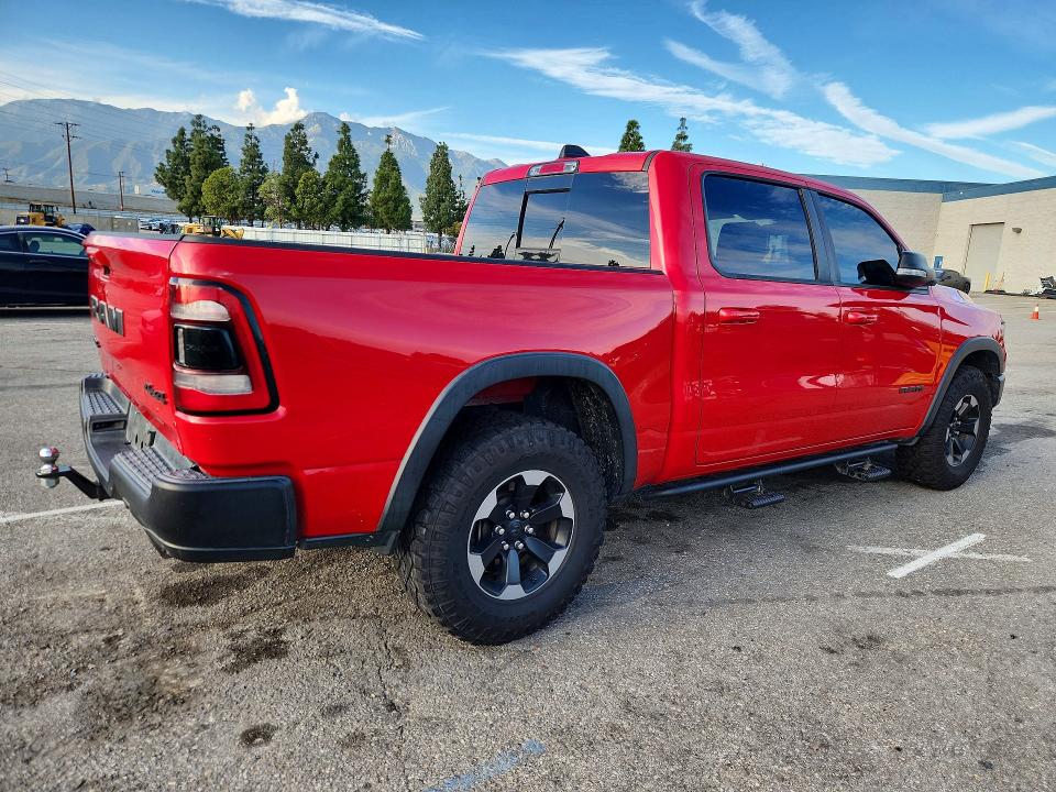 2019 Ram 1500 VIN 1C6SRFLT0KN569807 COPART salvage auction — NORMAL WEAR, Ca - Salvage Certificate, sold $17,600 on 2026-07-21 (photo 3)