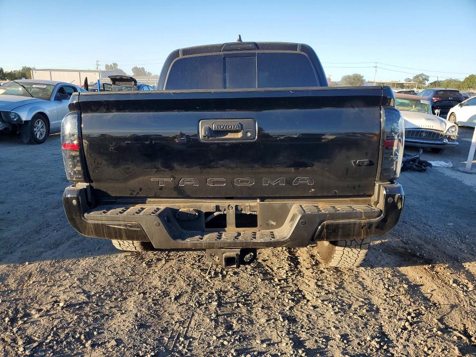 2023 Toyota Tacoma VIN 3TMCZ5ANXPM566023 COPART salvage auction — FRONT END, Ca - Salvage Certificate, sold $9,100 on 2026-07-31 (photo 6)