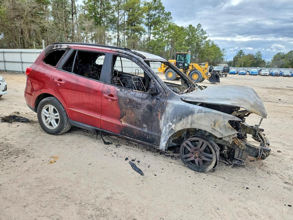 2011 Hyundai Santa fe VIN 5XYZG3AB0BG005250 COPART salvage auction — ENGINE BURN, FL - CERTIFICATE OF DESTRUCTION, sold $10 on 2026-07-17 (photo 4)