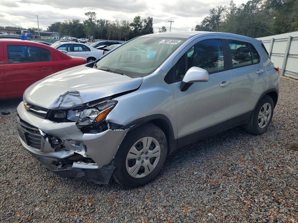 2019 Chevrolet Trax VIN 3GNCJKSB2KL127513 COPART salvage auction — FRONT END, TX - SALVAGE VEHICLE TITLE, sold $500 on 2026-07-28 (photo 1)