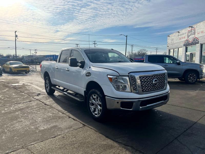 2020 Nissan TITAN VIN 1N6AA1FB9LN511291 COPART salvage auction — MINOR DENT/SCRATCHES, Mi - Dealer Only-Rebuilt Salvage (P), sold $15,400 on 2026-07-28 (photo 1)