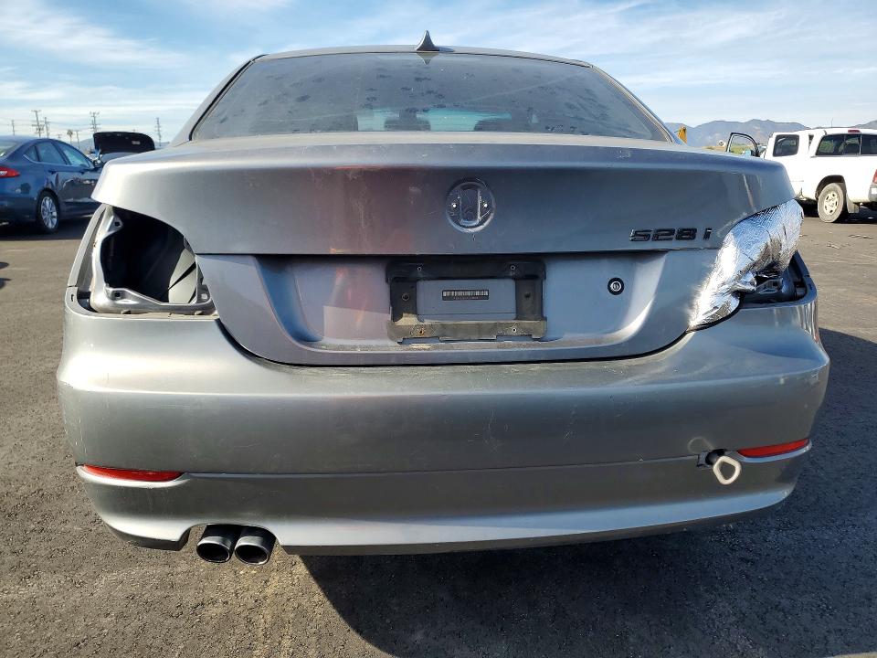 2009 BMW 5 series VIN WBANU53539C118888 COPART salvage auction — FRONT END, Ca - App For Dup Salvage Or Ac, sold $350 on 2026-07-08 (photo 6)