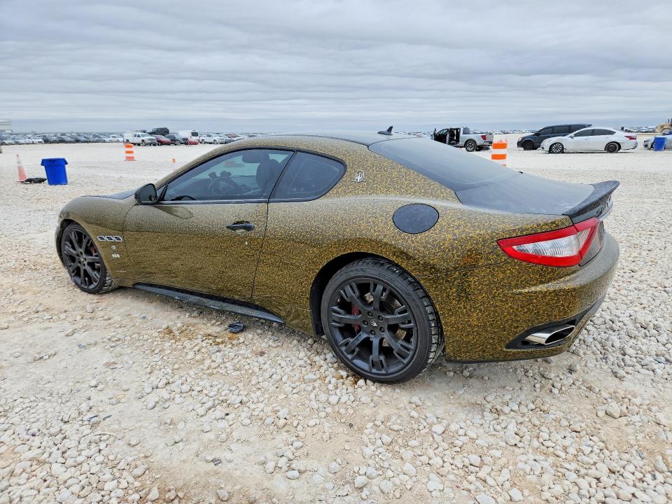 2011 Maserati Granturismo VIN ZAM45KLA7B0057670 COPART salvage auction — FRONT END, Tx - Certificate Of Title, sold $3,200 on 2026-07-30 (photo 2)