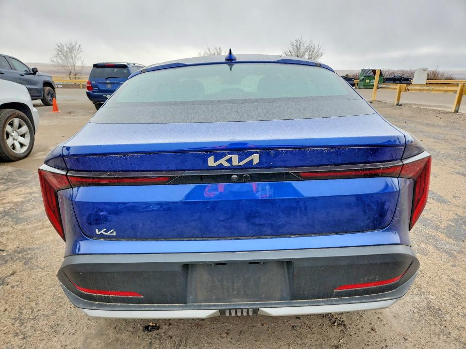 2025 Kia K4 VIN 3KPFU4DE7SE020820 COPART salvage auction — FRONT END, CA - SALVAGE CERTIFICATE, sold $6,800 on 2026-07-09 (photo 6)