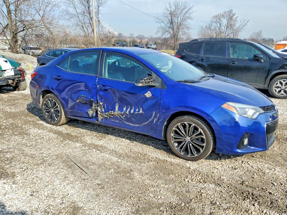 2016 Toyota Corolla VIN 5YFBURHE4GP488550 COPART salvage auction — SIDE, Md - Cert Of Salvage > 75% Damage, sold $500 on 2026-07-09 (photo 4)