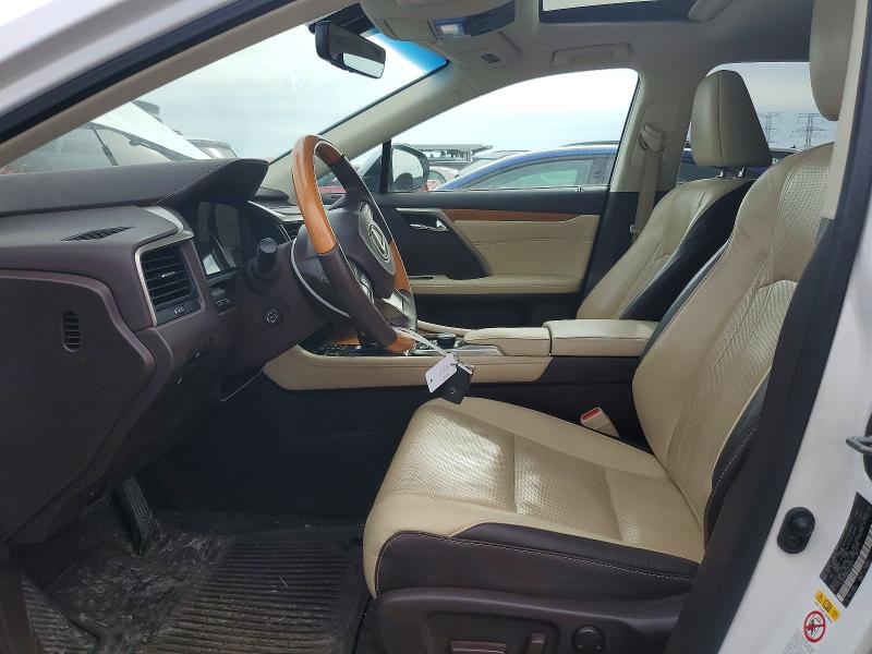 2016 Lexus Rx VIN 2T2BZMCAXGC023873 COPART salvage auction — REAR END, Il - Salvage Certificate, sold $7,500 on 2026-07-09 (photo 7)