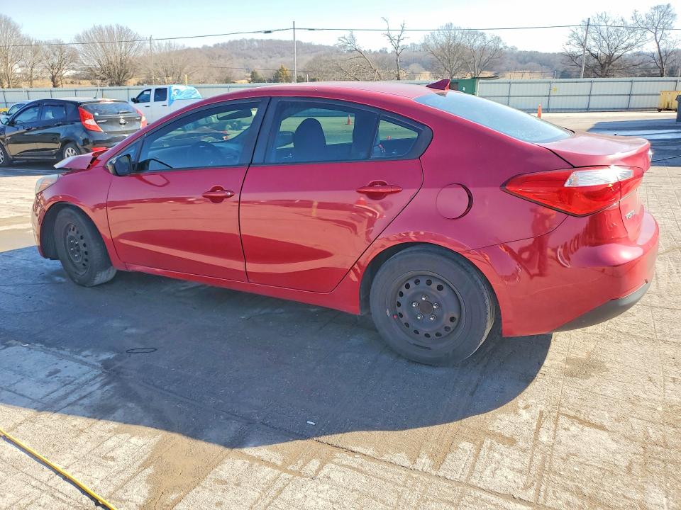 2016 Kia Forte VIN KNAFK4A60G5564336 COPART salvage auction — FRONT END, Tn - Salvage Certificate, sold $500 on 2026-07-27 (photo 2)