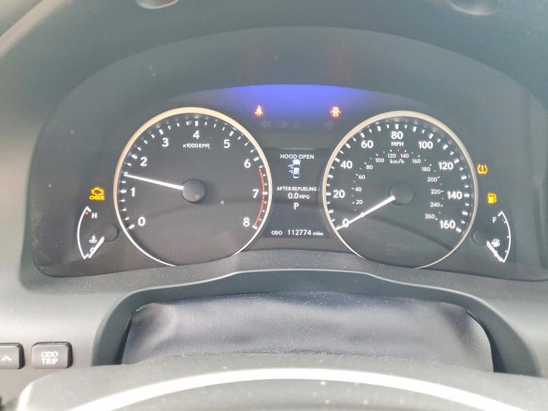 2014 Lexus ES VIN JTHBK1GG6E2141595 COPART salvage auction — FRONT END, Ca - Salvage Certificate, sold $2,900 on 2026-07-29 (photo 9)