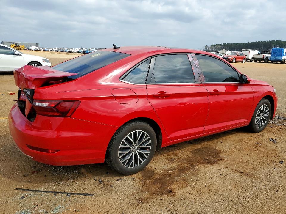 2021 Volkswagen Jetta VIN 3VWC57BU1MM037548 COPART salvage auction — REAR END, Tx - Salvage Vehicle Title, sold $4,300 on 2026-08-03 (photo 3)