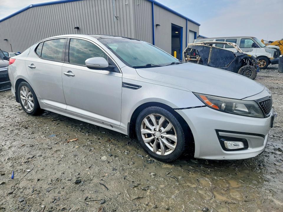 2014 Kia Optima VIN 5XXGN4A79EG314285 COPART salvage auction — FRONT END, Ga - Cert Of Title-Salvage, sold $775 on 2026-07-09 (photo 4)