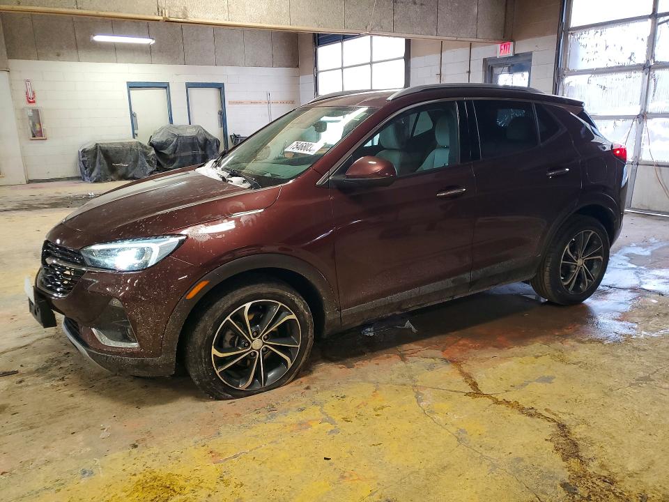 2022 Buick Encore gx VIN KL4MMFSL2NB037217 COPART salvage auction — FRONT END, In - Bill Of Sale - Parts Only, sold $1,250 on 2026-07-31 (photo 1)