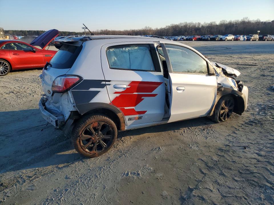 2023 Mitsubishi Mirage VIN ML32AWHJ3PH004922 COPART salvage auction — SIDE, Sc - Cert Of Title-Salvage, sold $525 on 2026-07-06 (photo 3)