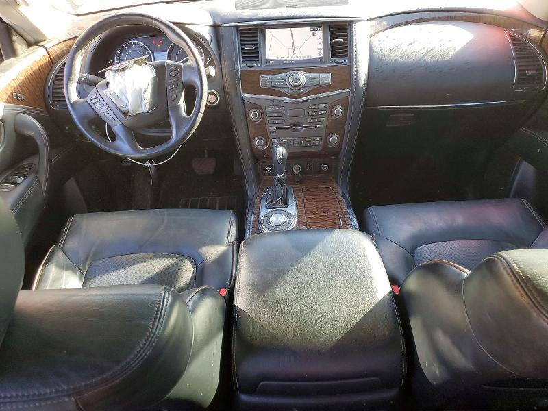 2019 Nissan Armada VIN JN8AY2NF8K9351845 COPART salvage auction — FRONT END, Ar - Cert Of Title-Salvage, sold $4,450 on 2026-07-13 (photo 8)