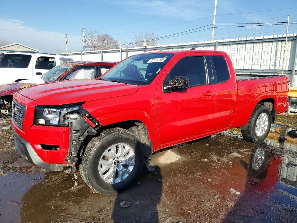2022 Nissan Frontier VIN 1N6ED1CMXNN684142 COPART salvage auction — FRONT END, In - Cert Of Title-Salvage Title, sold $1,050 on 2026-06-29 (photo 1)