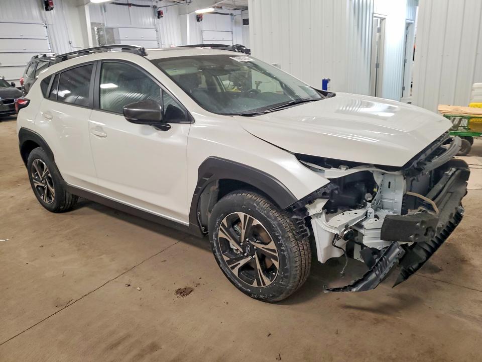 2025 Subaru Crosstrek VIN JF2GUHDC1SH287120 COPART salvage auction — FRONT END, Mn - Cert Of Title-Salvage, sold $12,600 on 2026-07-14 (photo 4)