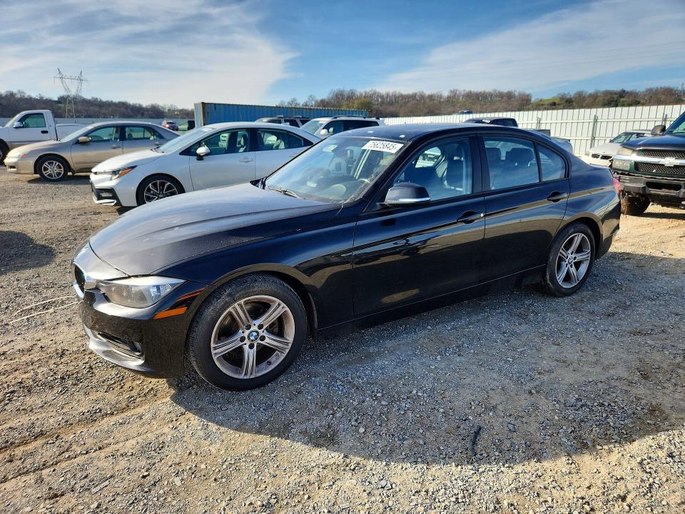 2013 BMW 3er VIN WBA3A5G58DNP26459 COPART salvage auction — WATER/FLOOD, Ca - Salvage Certificate, sold $1,350 on 2026-07-10 (photo 1)