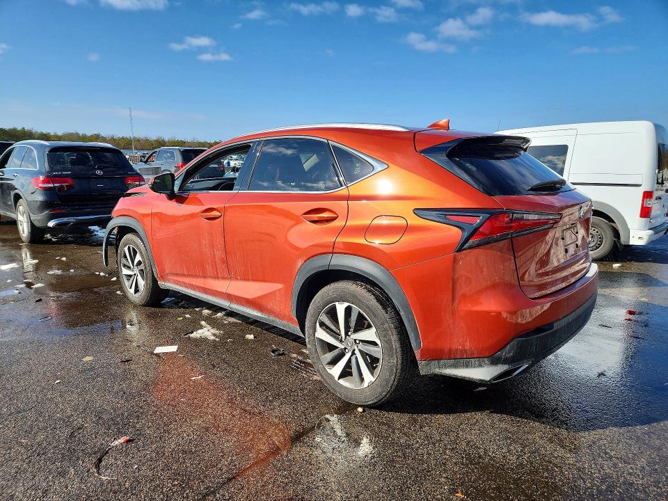 2020 Lexus Nx VIN JTJGARDZ1L2222528 COPART salvage auction — FRONT END, Ny - Mv907A-Parts Only W/Lienholder, sold $7,400 on 2026-07-13 (photo 2)