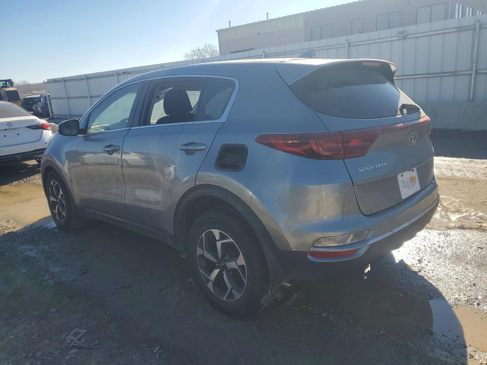 2021 Kia Sportage VIN KNDPM3AC7M7856048 COPART salvage auction — FRONT END, Mo - Salvage Certificate Of Title, sold $100 on 2026-07-28 (photo 2)