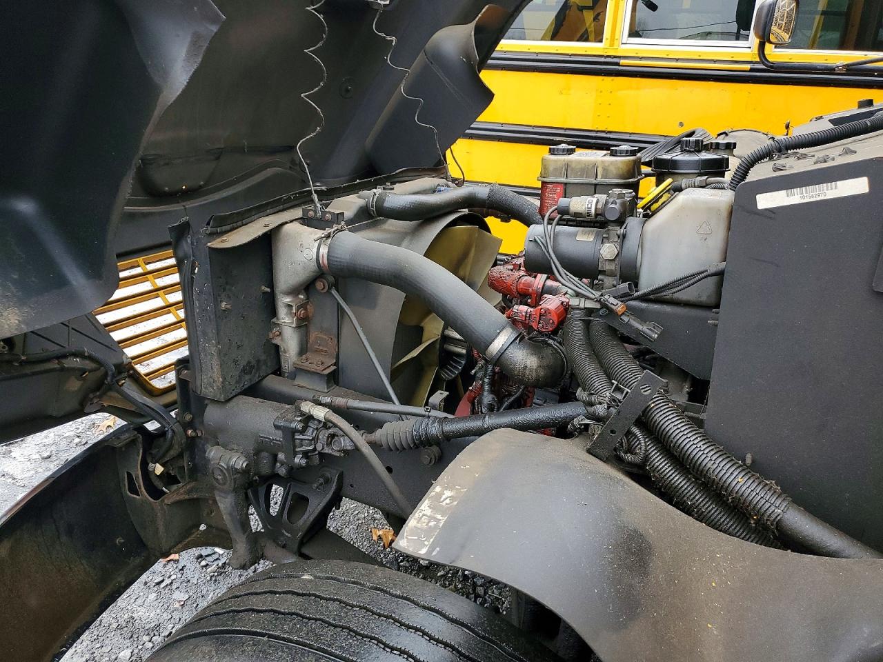 2013 Blubird VIN 1BAKFCPH0DF294291 COPART salvage auction — Normal Wear, PA - CERT OF TITLE, sold $1,200 on 2026-09-08 (photo 7)