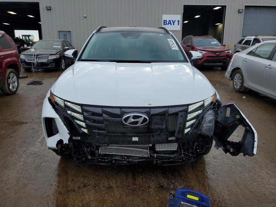 2023 Hyundai Tucson VIN KM8JFCA18PU096034 COPART salvage auction — FRONT END, Il - Salvage Certificate, sold $9,700 on 2026-07-09 (photo 5)