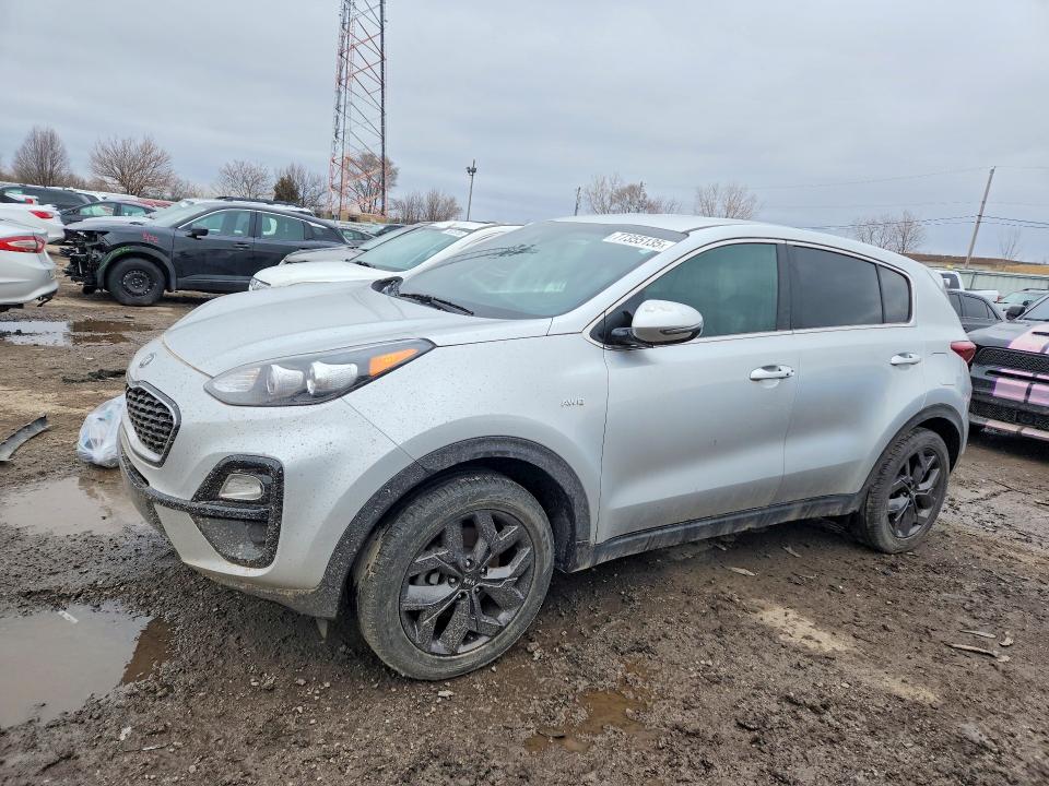 2022 Kia Sportage VIN KNDPMCAC0N7965047 COPART salvage auction — INTERIOR BURN, IN - CERT OF TITLE-SALVAGE TITLE, sold $3,900 on 2026-07-13 (photo 1)