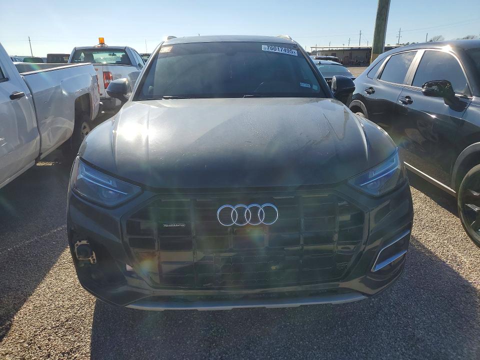 2021 Audi Q5 VIN WA1BAAFY4M2010205 COPART salvage auction — Minor Dent/Scratches, TX - CERTIFICATE OF TITLE, sold $10,700 on 2026-07-09 (photo 5)