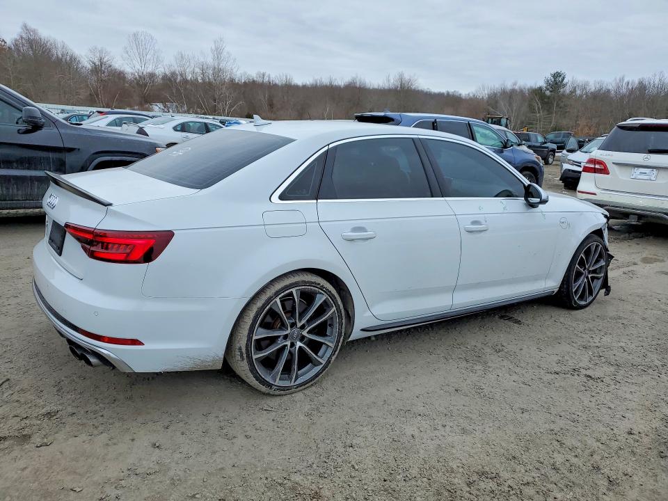 2018 Audi S4 VIN WAUC4AF44JA075939 COPART salvage auction — FRONT END, Ma - Cert Of Title-Salvage, sold $200 on 2026-07-29 (photo 3)