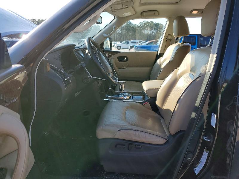 2019 Nissan Armada VIN JN8AY2ND9K9092748 COPART salvage auction — FRONT END, Sc - Cert Of Title-Salvage, sold $5,100 on 2026-07-31 (photo 7)