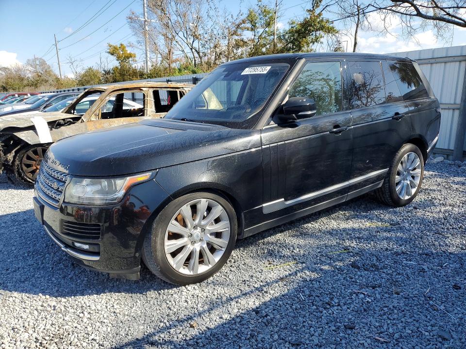 2016 Land rover RANGE ROVER VIN SALGS2EF8GA263741 COPART salvage auction — MINOR DENT/SCRATCHES, Nc - Certificate Of Title (P), sold $5,900 on 2026-07-28 (photo 1)