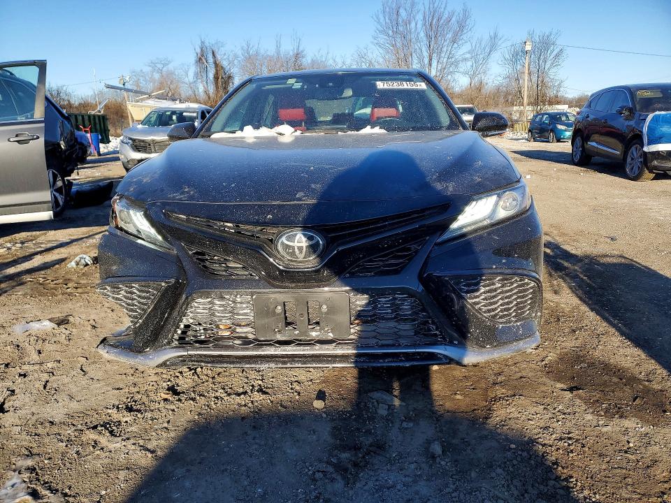 2022 Toyota Camry VIN 4T1K61AK9NU707333 COPART salvage auction — FRONT END, Md - Cert Of Salvage > 75% Damage, sold $8,400 on 2026-07-02 (photo 5)