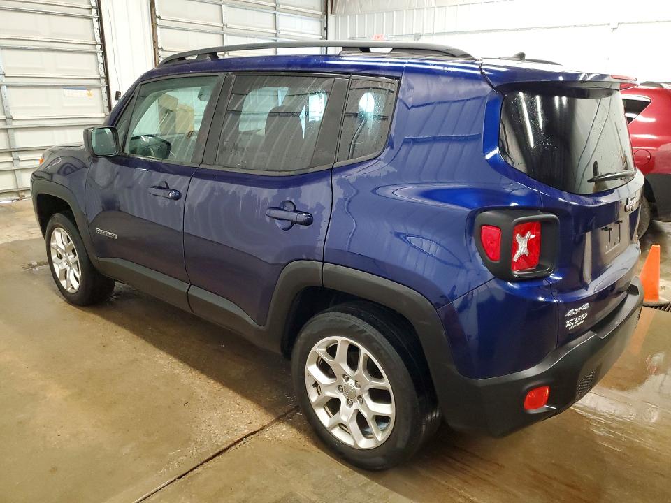 2017 Jeep Renegade VIN ZACCJBBB3HPG63394 COPART salvage auction — ROOF, PA - CERTIFICATE OF SALVAGE, sold $425 on 2026-07-29 (photo 2)