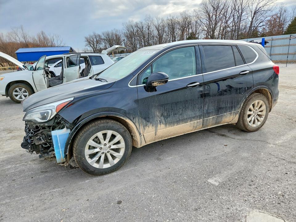 2017 Buick Envision VIN LRBFXBSA6HD143335 COPART salvage auction — FRONT END, Mo - Salvage Certificate Of Title, sold $1,750 on 2026-07-06 (photo 1)