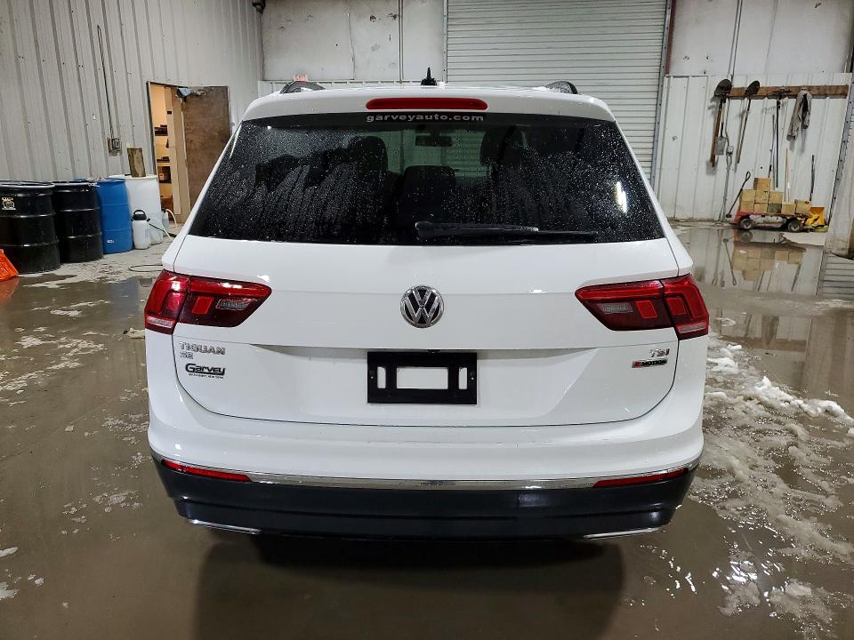 2018 Volkswagen Tiguan VIN 3VV2B7AX6JM003802 COPART salvage auction — FRONT END, NY - MV-907A SALVAGE CERTIFICATE, sold $3,900 on 2026-08-24 (photo 6)