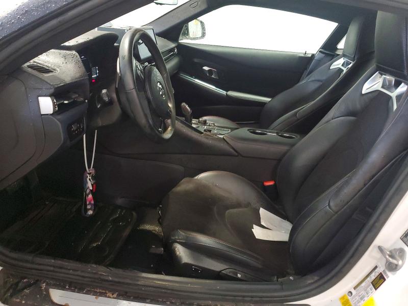 2021 Toyota Supra VIN WZ1DB2C02MW044315 COPART salvage auction — FRONT END, Nc - Salvage Certificate Of Title, sold $17,800 on 2026-07-20 (photo 7)