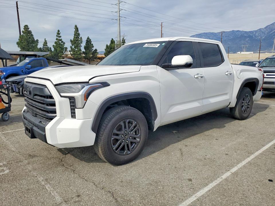 2025 Toyota Tundra VIN 5TFLA5AB9SX041647 COPART salvage auction — REAR END, Ca - Salvage Certificate, sold $20,300 on 2026-07-28 (photo 1)