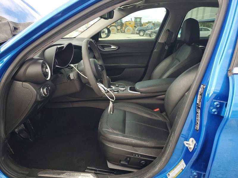 2021 Alfa romeo Giulia VIN ZARFAMBN7M7649272 COPART salvage auction — HAIL, Salvage Title, sold $7,300 on 2026-08-11 (photo 7)